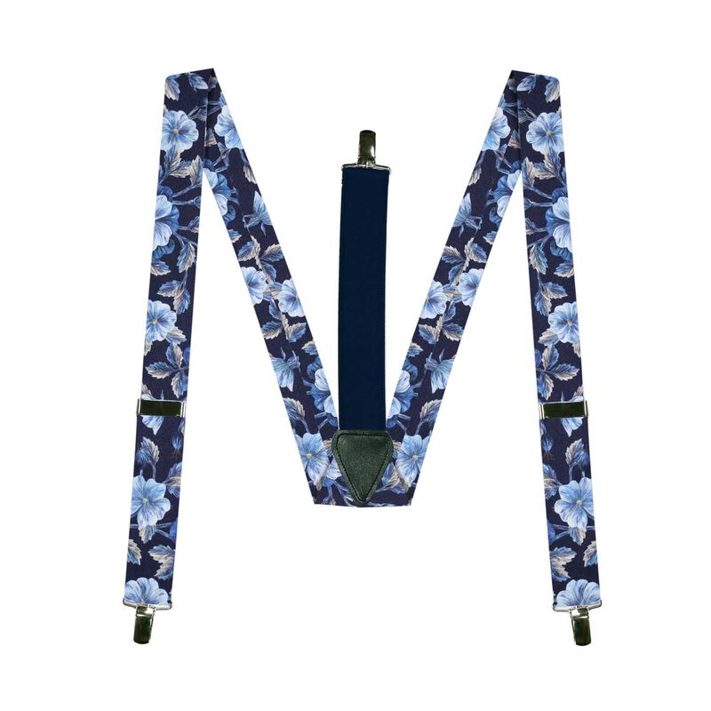 Parisian with Liberty Embroidered Botanical Braces image number 0